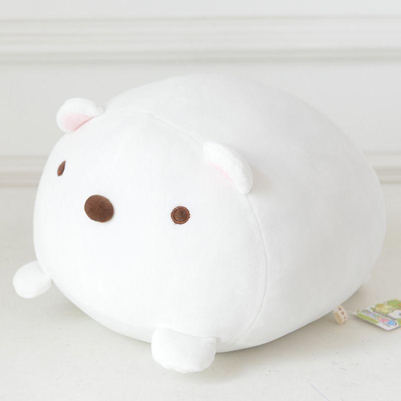 Adorable San-x Sumikko Polar Bear Kitty Dinosaur Plush Stuffed Pillow Toy For Comfort