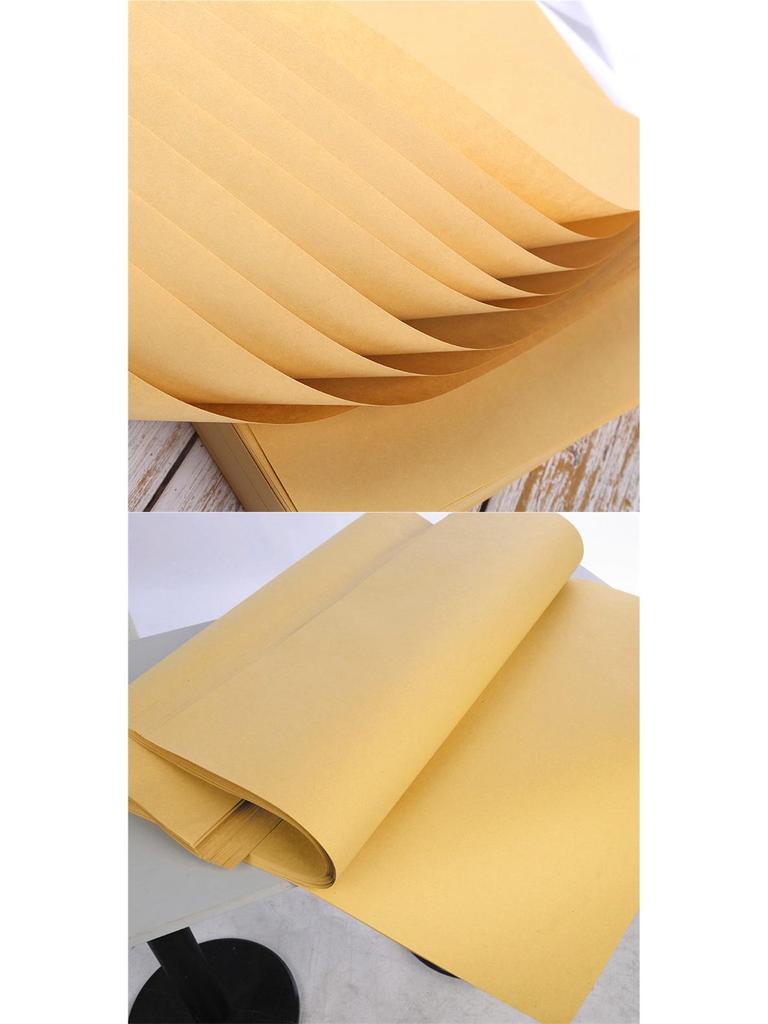 Free Shipping Kraft Paper for Food and Book Covers - Roast Duck and Drawing Packaging