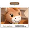 Year of the Horse Fluffy Pony Plush Mascot - Office & Home Decoration Gift