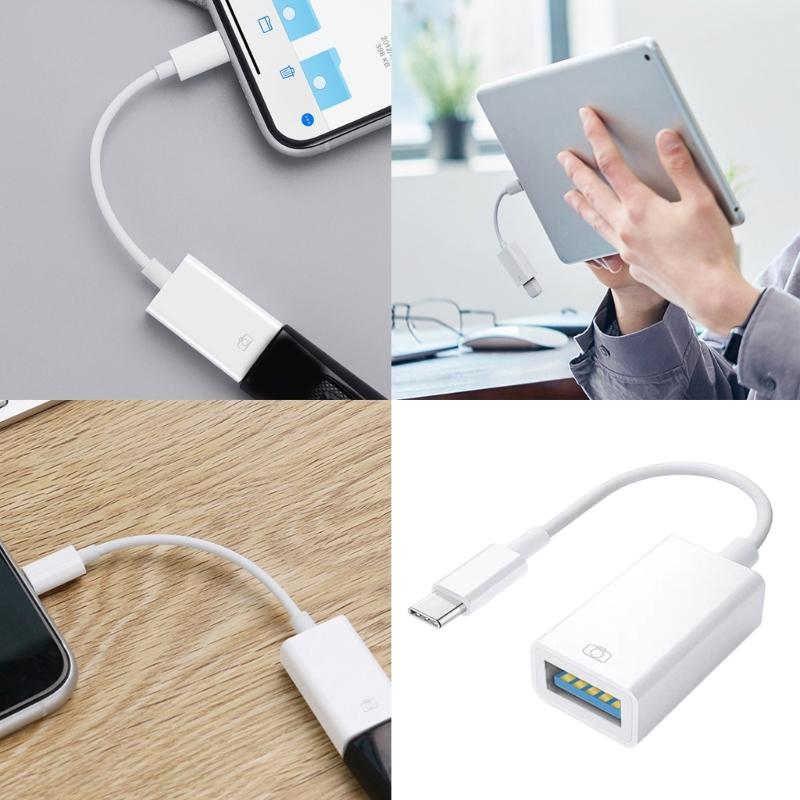 Highly Speed Type C To USB3.0 OTG Adapter Cable for Smartphones and Tablets 5Gbps Data Transmission Stable Connection