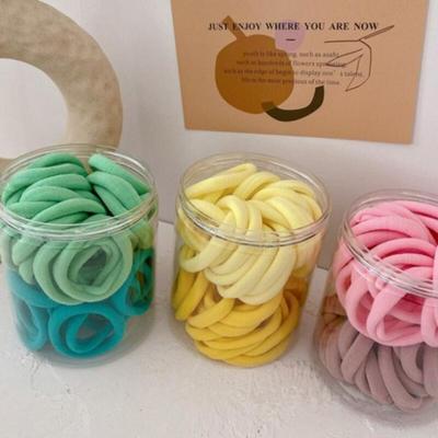 Bulk Capacity Pastel Daily Two-tone Thin Hair Tie