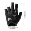 Elastic Half Fingers Glove Left Hand Billiard Training Gloves  Fitness Accessories
