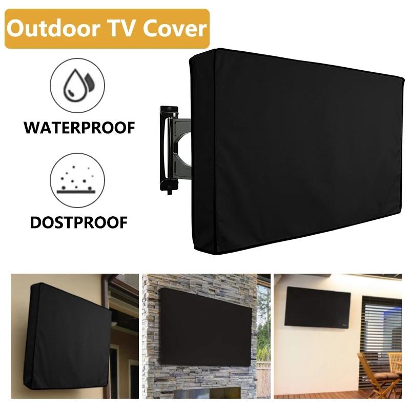 Oxford  TV Covering LCD Screen Set Waterproof Sunscreen Case Outdoor Home Decor 600D