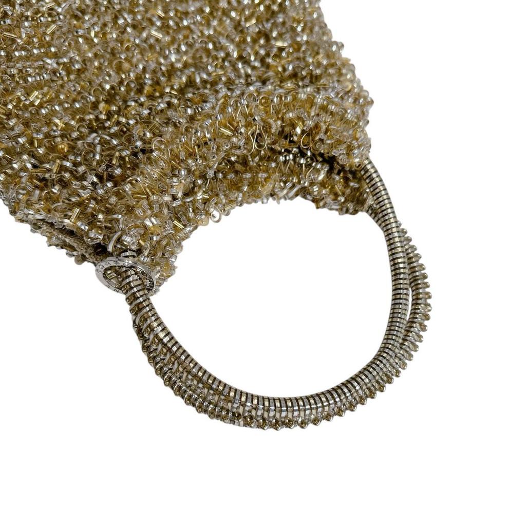 Anteprima Party Going Out Handbag Wire Yellow Women Used