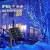 Solar Rope Strip Light Fairy String Garden Christmas Decoration Garland Xmas Solar Rope String Light Fairy Strip 32M/22M/12M/7M