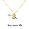 Ethnic Brushed Diamond-Set Geometric Pendant: Women's Trendy Long-Lasting Vietnam Sand Gold Jewelry