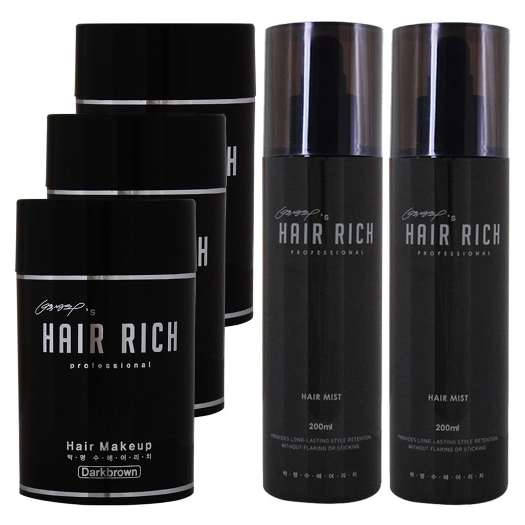 

Волосы Насыщенный Черный Чай 20г x 3 + Спрей для Волос x 2 brown