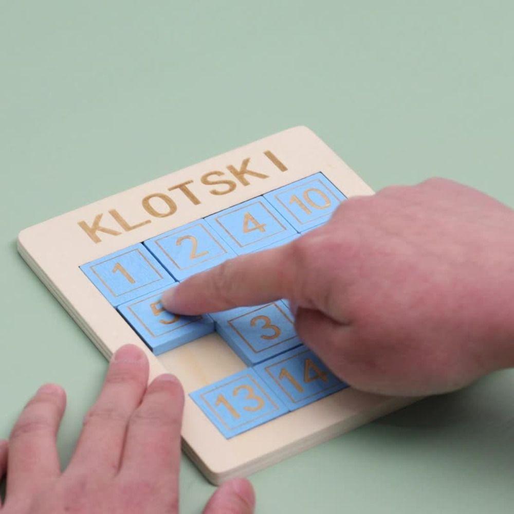 Toy Children Boy Gift Number Puzzles Toys Adult Child Gifts Moving Sliding Toy Sliding Puzzle Toys