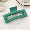 Korean Large Solid Hair Claw Elegant Hairpins Barrette Crab Hair Clips For Women Girls Square Headwear Hair Accessories Jewelry