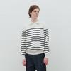 Mindbridge Men’s Stripe Collar Semi Overfit Knit MYKT2103
