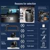 Soaiy Portable Outdoor Bluetooth Karaoke Trolley Speaker CN plug (adapter included) (CN version)