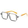 High Quality Men Women New Fashion Square Frame Sunglasses Neutral Trend Retro Sunglasses Outdoor Travel Driving Essential Sun Glasses