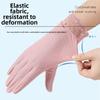 Breathable Sunscreen Gloves Lace Anti-UV Mittens Lightweight Ice Silk Gloves  for Summer