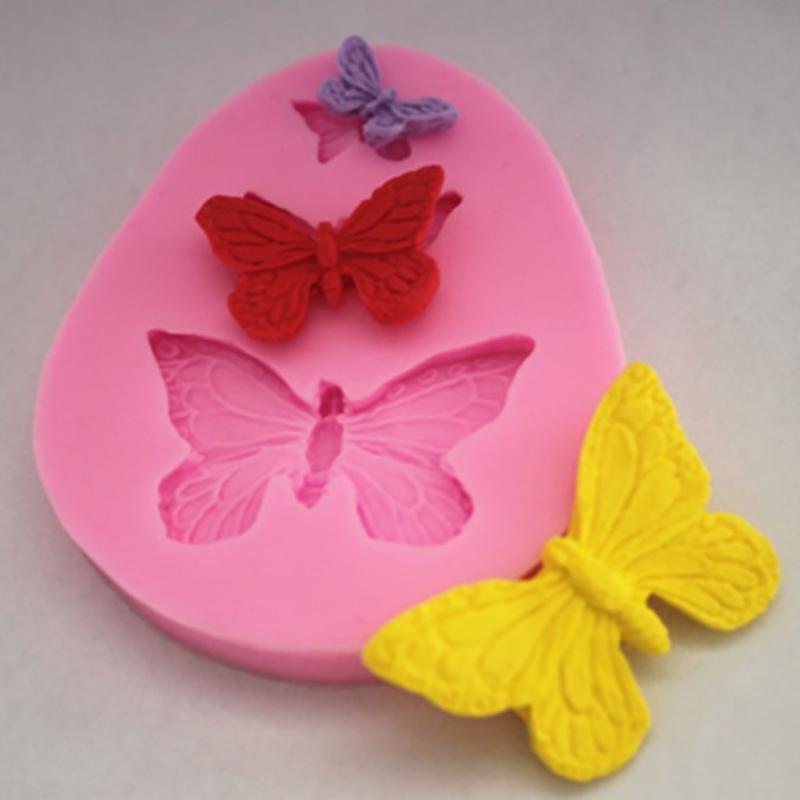 Butterfly Mold Silicone Baking Accessories 3D Diy Mould Fondant Cake Decorating