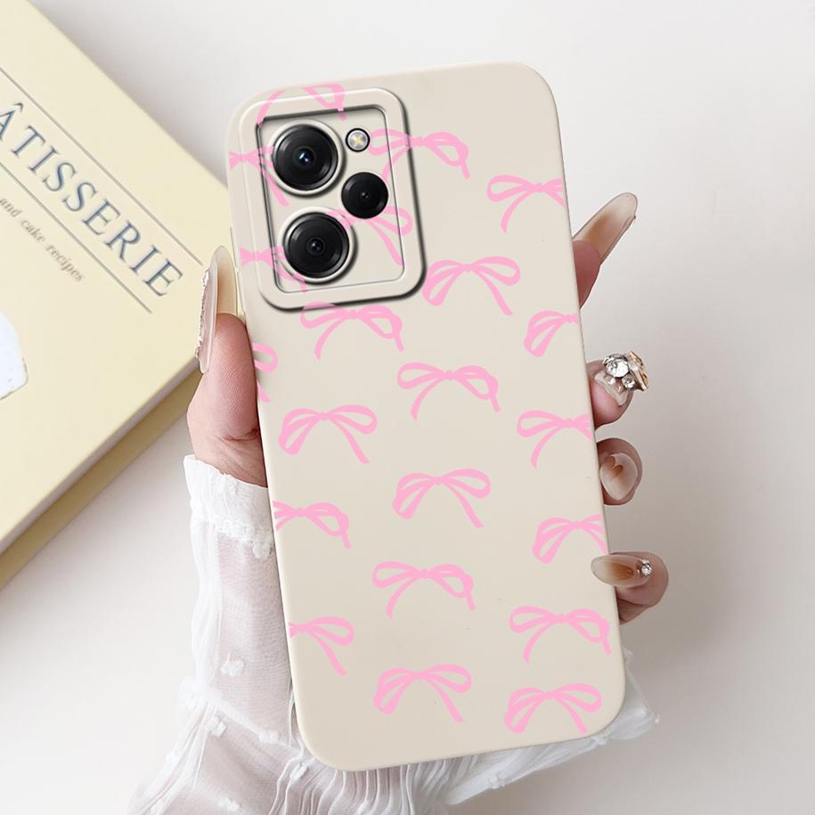 For Xiaomi Poco X5 Pro Case Cool Fashion Flower Sunset Soft Silicone Soft Protection Cover For Xiaomi Poco X5 X 5 X5Pro 5G Funda
