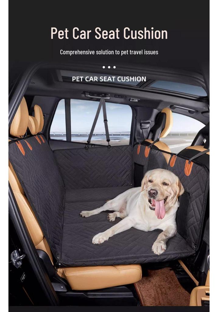 Breathable, Wear-Resistant Car Pet Mat: Skin-Friendly, Dirt & Stain-Proof – Universal Fit for Rear Seats.