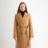 Women's Double-Sided Wool Blend Belted Overcoat for Autumn/Winter 2024