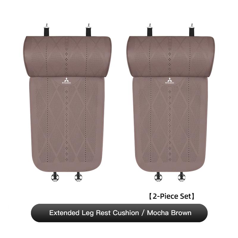 Leather Car Seat Leg Extension Support Cushion For Mitsubishi Lancer Ralliart ASX Mirage Pajero Xpander Attrage L200 Eclipse