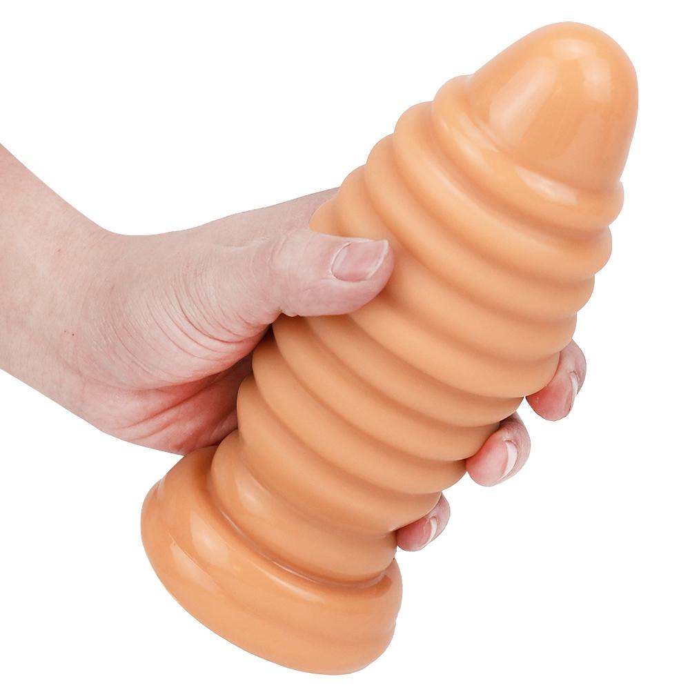 MoDi Soft Anal Plug Dildos Stimulate Vagina and Anus Big Butt Plug Anal Dilator Sex Toys for Women and Men