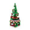Lele Brothers Christmas Train Building Block Set - Children's Educational Toy and Birthday Gift
