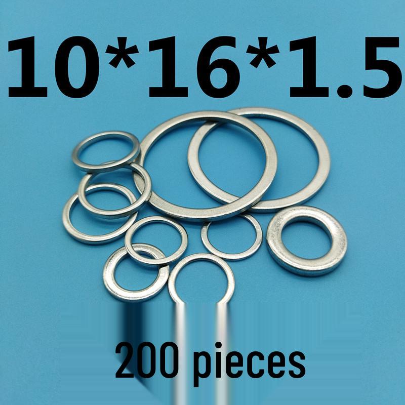 Thickened Galvanized Iron Flat Washer: Small Outer Diameter, Narrow Edge