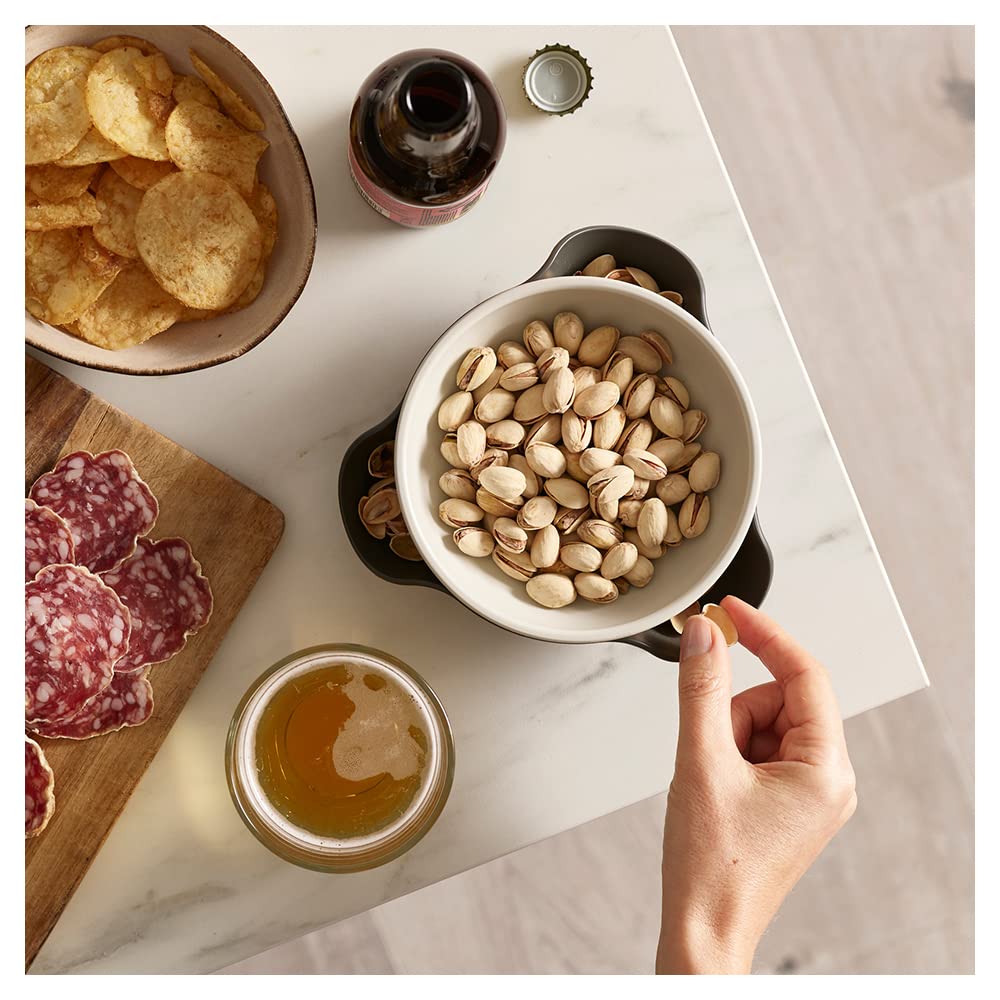 Joseph Joseph Serving Bowl Gray Regular Size Dishwasher Safe Plastic 20156 Double-Dish [Genuine Product]