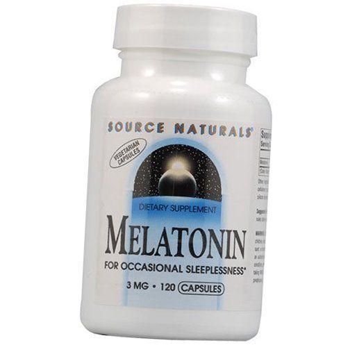 

Melatonin, Melatonin 3, Source Naturals 120caps (72355004) 120caps