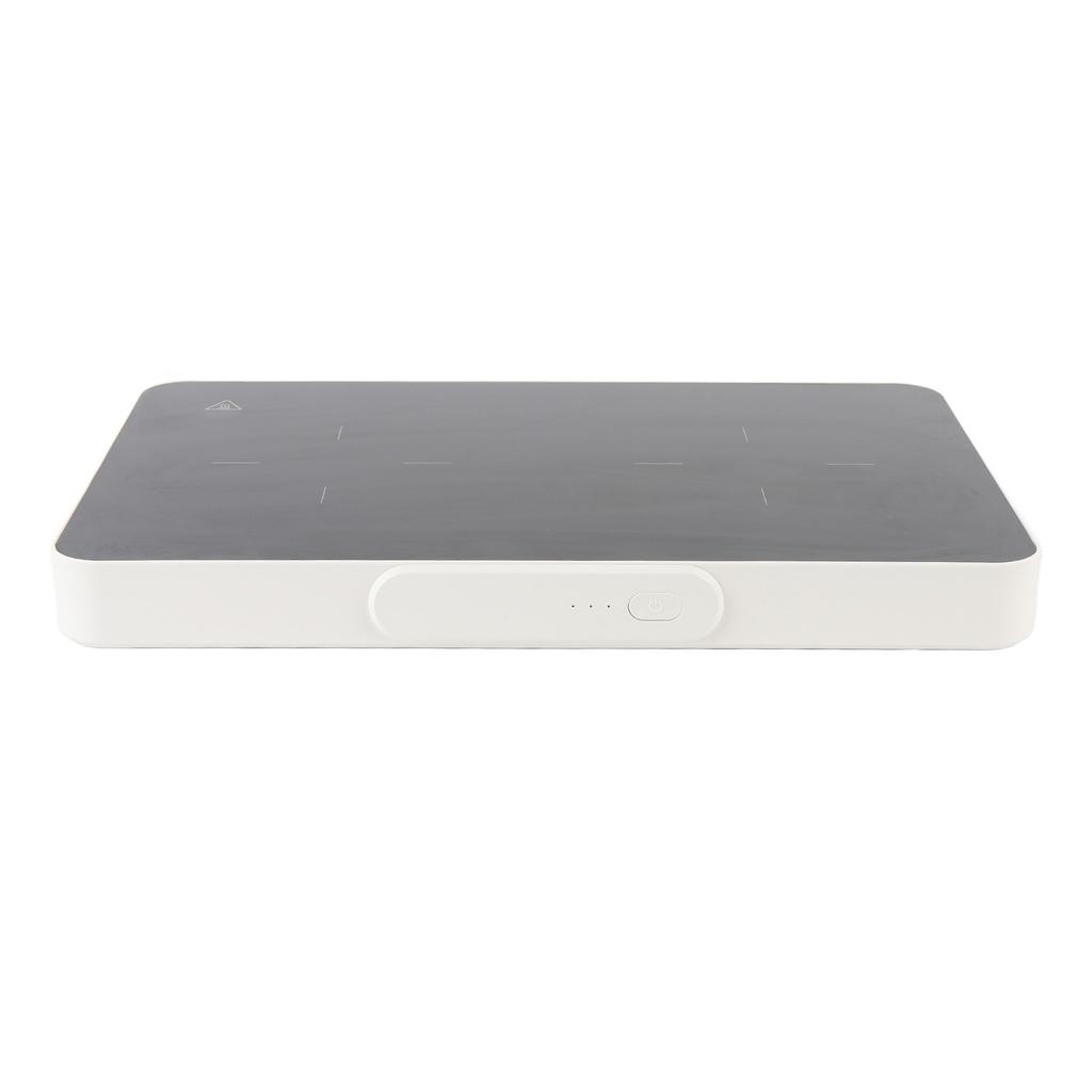 Electric Warming Tray 100W Multifunctional Food Warmer Hot Plate with 3 Temperature Settings Timer for House Parties Daily Use