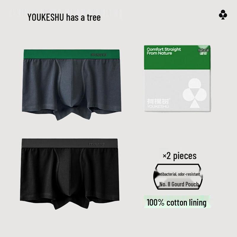 

Men s Cotton Sports Boxer Briefs 2-Pack XL (110-125 lbs)
