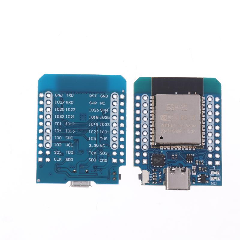 Esp32 Modul Entwicklungsboard D1 Mini Esp32 Wifi+Bluetooth Esp-32 Ch9102 Serieller Chip Internet der Dinge Entwicklungsboard
