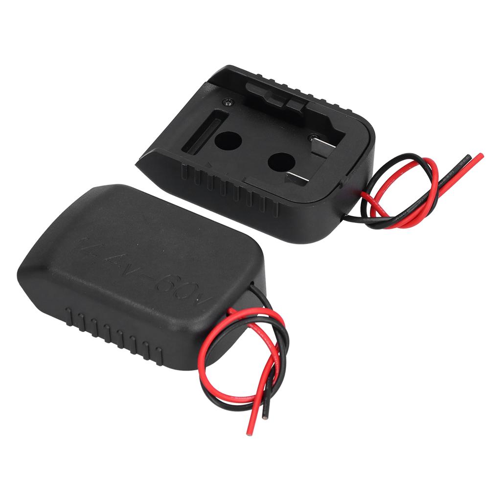 2Pcs Battery Adapter Dock Mount Connector with 14 Gauge Wire Power Tools Supplies 14.4‑60V