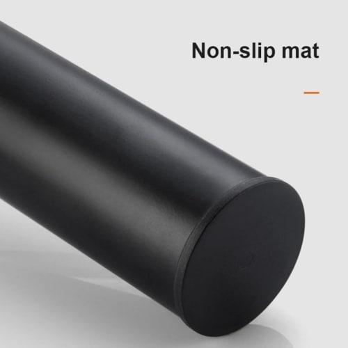 lisBaby Cold-Rolled Steel Folding Telescopic Adjustable Height Furniture Legs, Telescoping Bar Desk Legs, Folding Table Legs (White, 550-850mm)