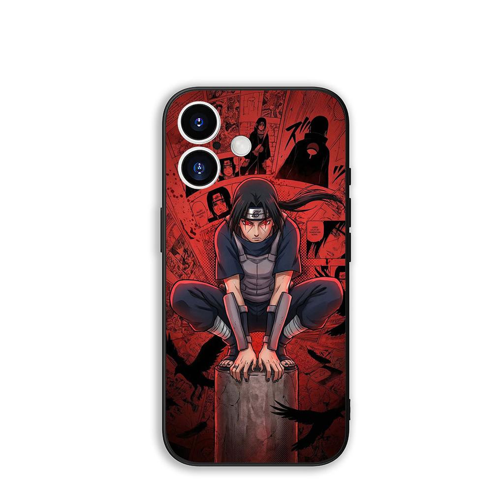 for Apple iPhone 16 15 14 Plus 13 12 Mini 17 Pro Max + ProMax 16E Air 15+ Phone Cover Case Kakashi Narutos Gaara Uchiha Sasuke
