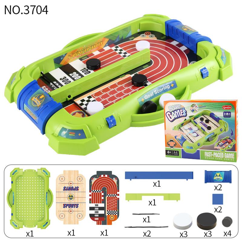 Dětský pinball basketbal fotbal hrací stůl 2v1 stolní hry sportovní míče hračky