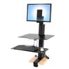 ERGOTRON Tall User Supports up to VESA Standard Kit, Black, 13.2kg, Compatible, 97-845