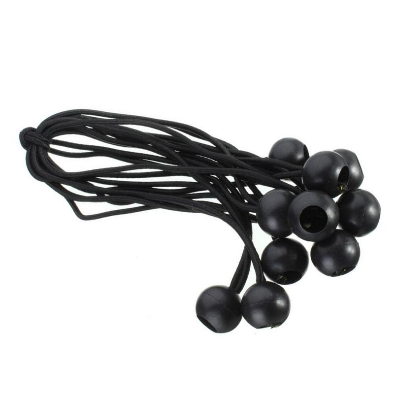 20/50 stücke Set Outdoor-Zubehör Elastische Seil Ball Wandern Zelt Zubehör Bänder Bungee Cords Plane Tie Down Strap Camping Gürtel