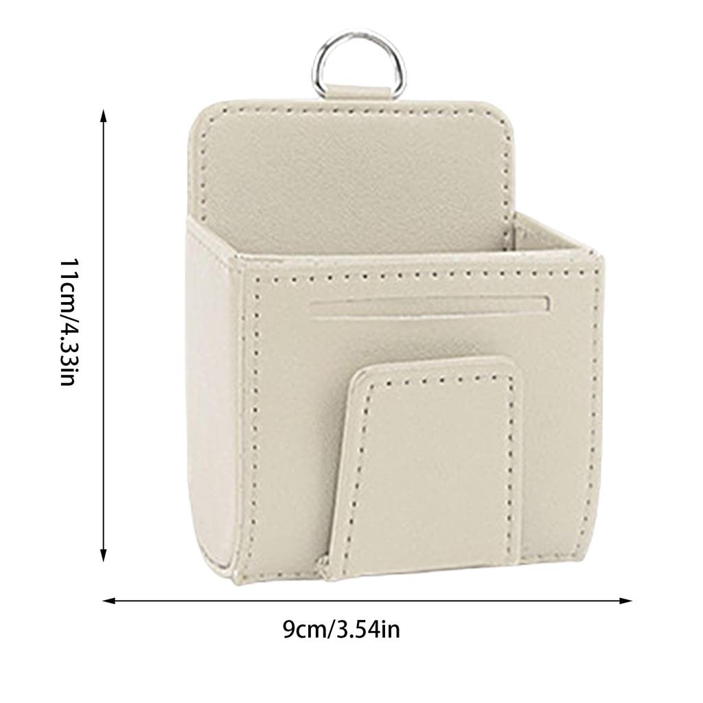 Car Vent Storage Pouch, Car Vent Storage Bag | PU Leather Car Cell Phone