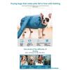 Easy Use Quick Dry For Dogs Oxford Cloth Silver-Coated Pet Drying Bag-Bathing Accessory For Small To Large Breeds