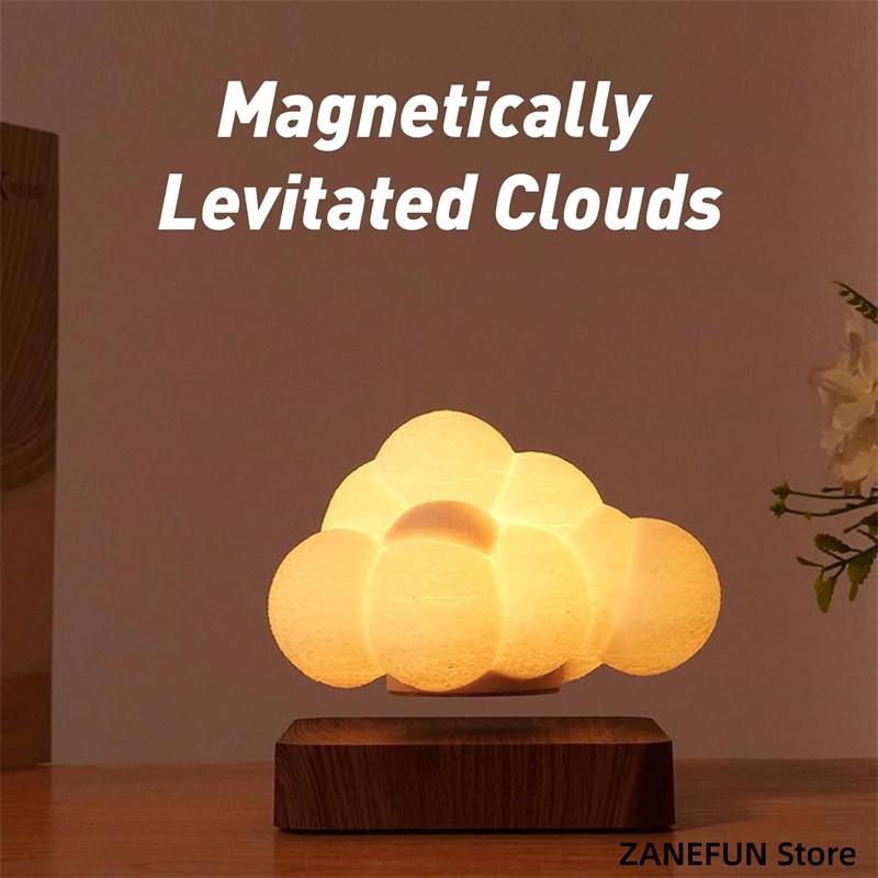 Magnetic Levitating Floating Cloud Mini Heart Small Creative Magnetic Levitation Home Decoration