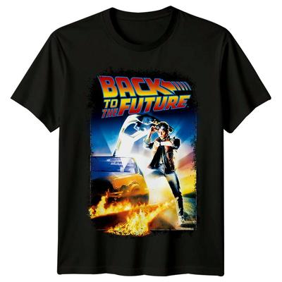 Návrat do budoucnosti (1985) Tričko inspirované filmovým plakátem Retro Klasické Tričko Unisex