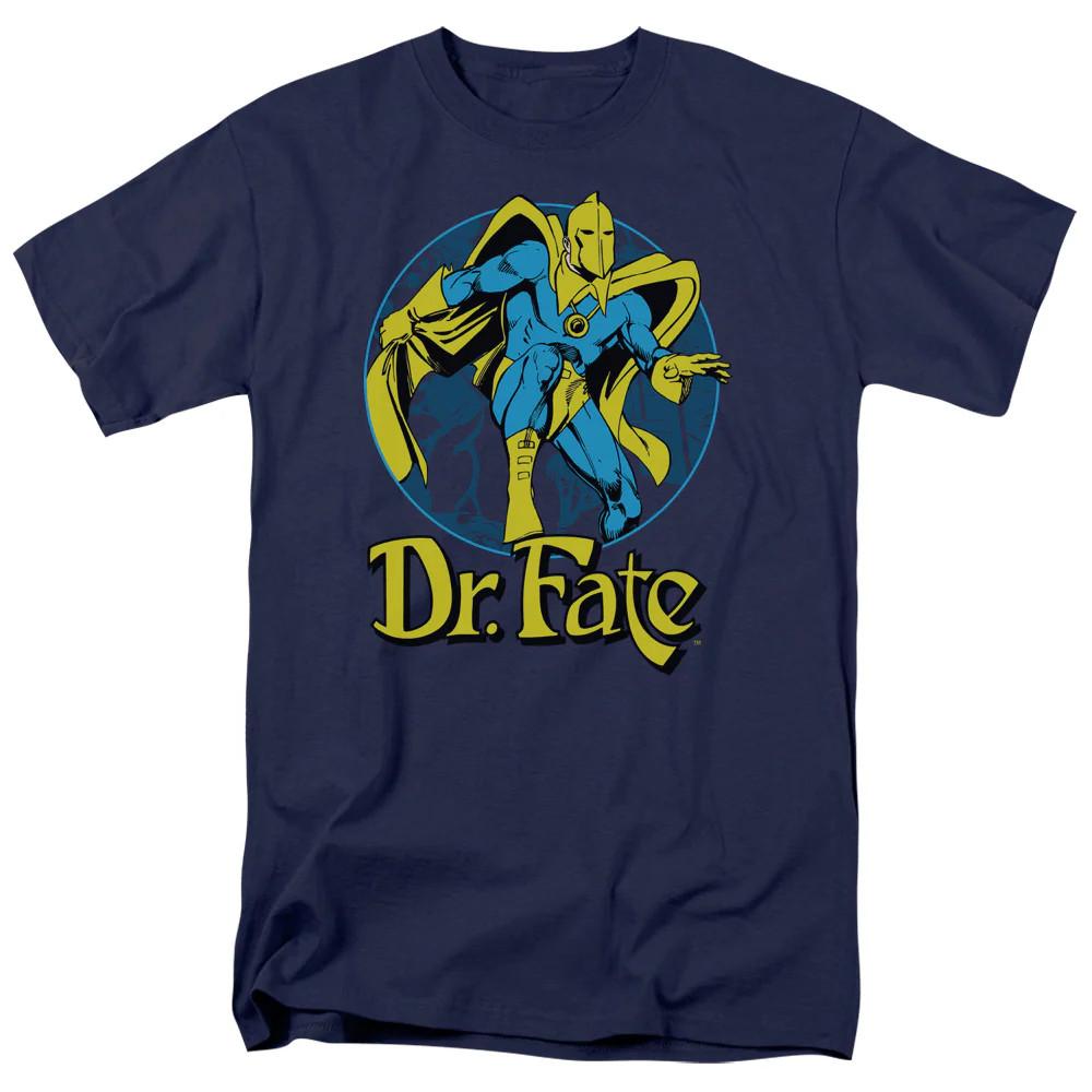 Dc Dr Fate Ankh Mens T Shirt Navy Officially Licensed
