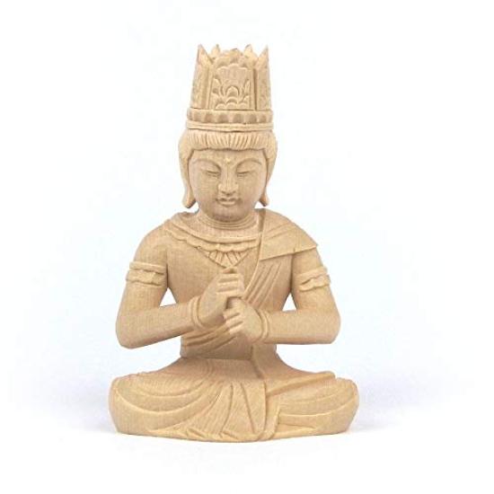 Special Buddhist Statue Dainichi Nyorai Seated Statue Body Only Height Width 6 Depth 5 Wood Carving Made from Cypress Wood 5564 Kurita's [Nyorai]