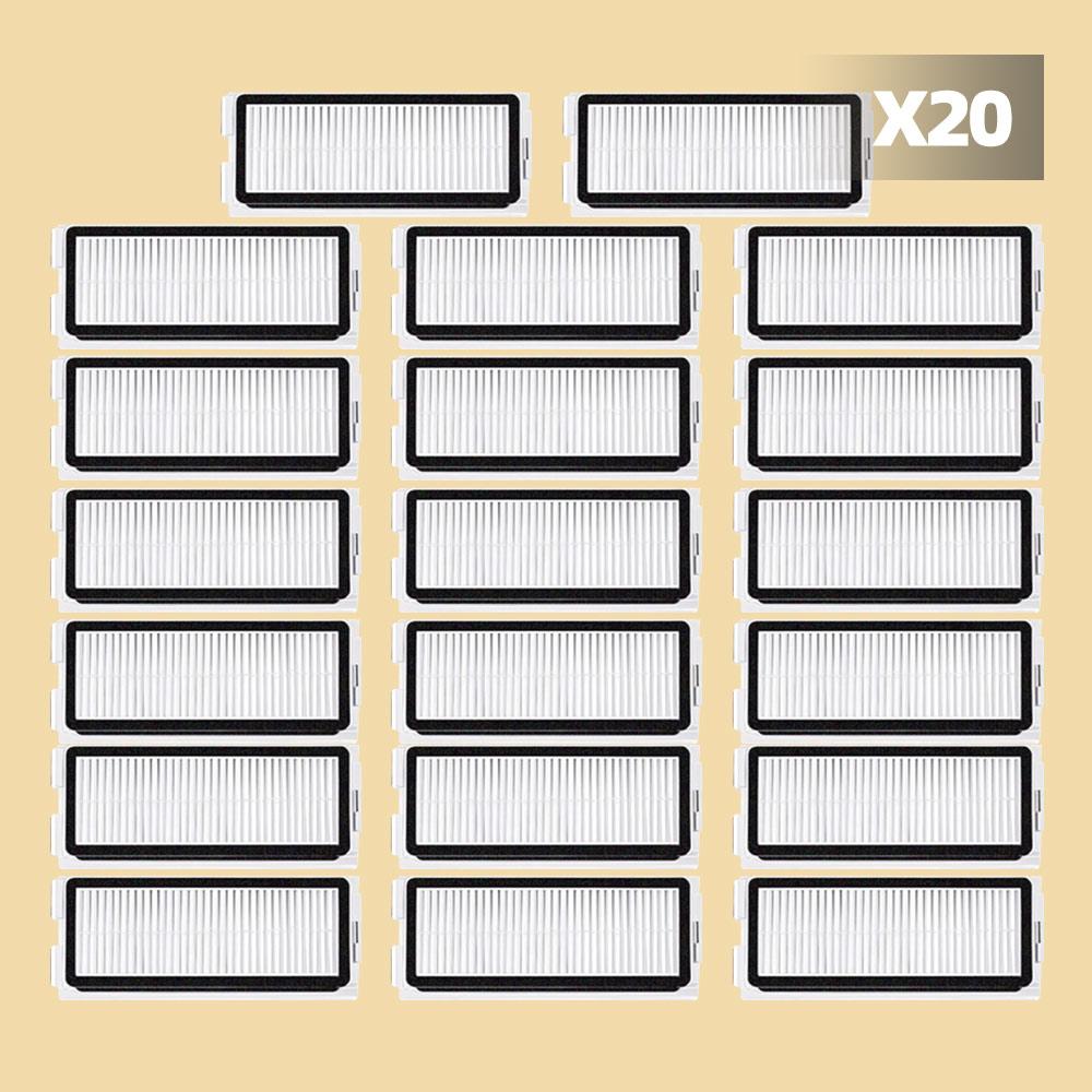 Compatible For JONR P20 PRO Vacuum Spare Parts Main Roller Side Brushes Mop Cloths Pads Filter Dust Bag Replacement Accessories