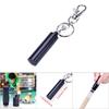 Billiard Pool Snooker Stick Shaper Cue Tip Pick Keychain Repair Tool (Black)