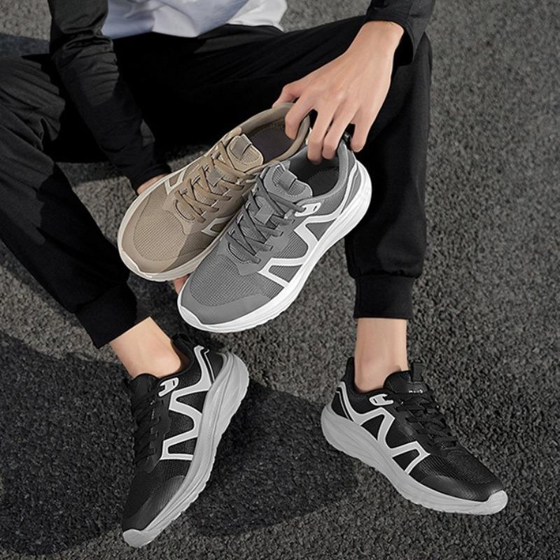 Fashion 2025 Spring New Men's Mesh Breathable Casual Sports Shoes Fashion Trend Comfortable Thick Soled Shoes Low Top Platform sneakers