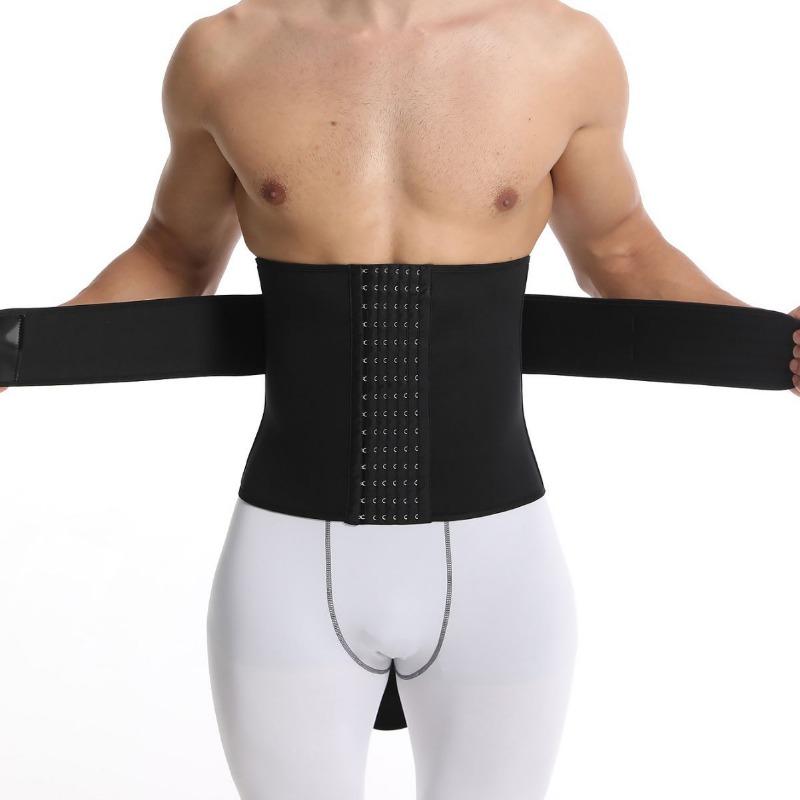 Adjustable Buckle Plus Size Waist Trainer Fitness Abdomen Shaper Waist Support For Men Women