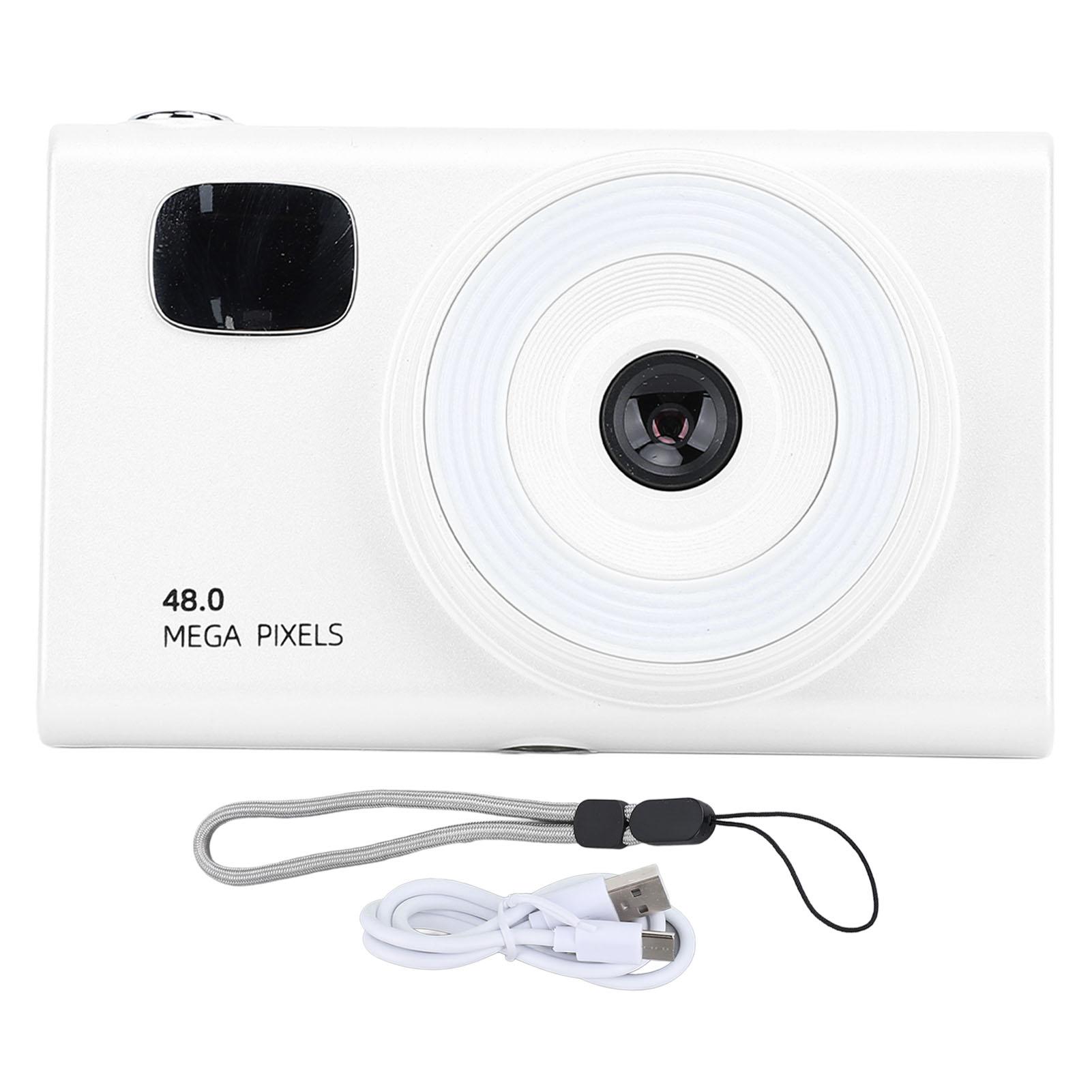 

Digital Camera 48MP 1080P 16X Zoom Timed Photography Motion Detection Recording Portable Vlogging зелений