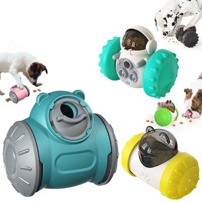 Tumbler Dog Toy Slow Leakage Food Balanced Vehicle Pet Feeding Toy Suitable for All Types of Dog Breeds