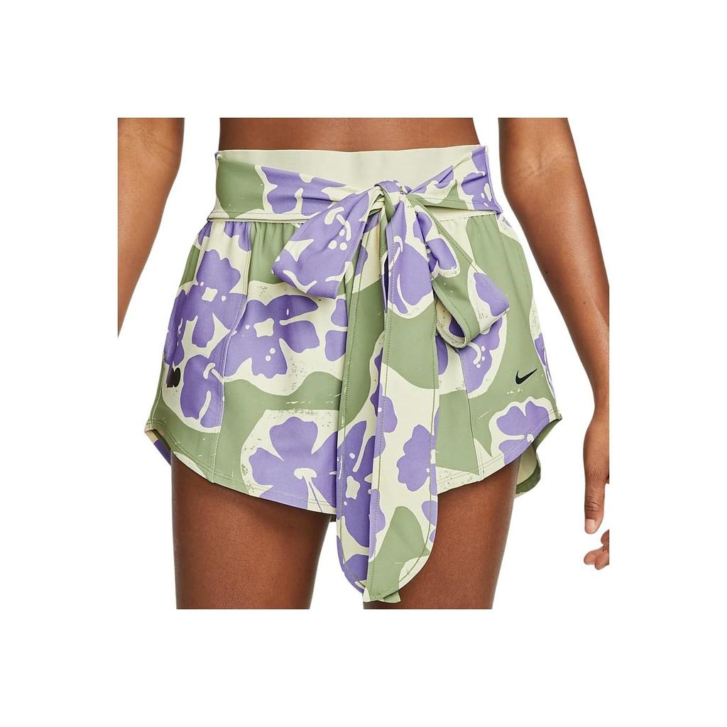 Nike X Naomi Osaka Colaboración Falda Estampado Floral Faldas Mujer Verde Aceite DX1849-386