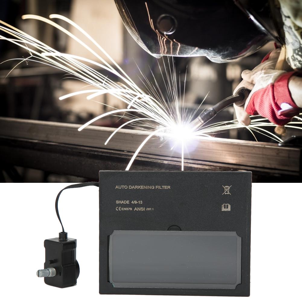 Solcelledrevet selvmørknende linse sveisehjelm automatisk dimming beskyelsestilbehør